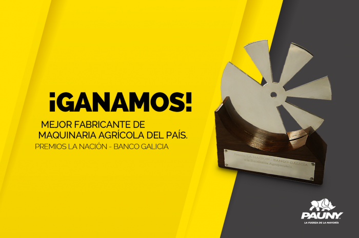 PAUNY reafirmó su liderazgo en los premios La Nación - Banco Galicia.